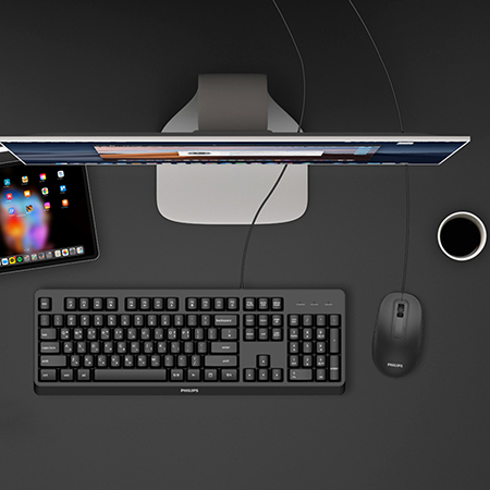 필립스 무소음 USB 유선마우스 SPK7238 #5