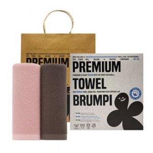 브룸피 프리미엄 호텔 타올 40수 170g 2P 기프트세트
