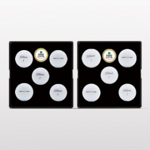 타이틀리스트 pro v1/v1x 5구 볼마커 골프공 선물세트