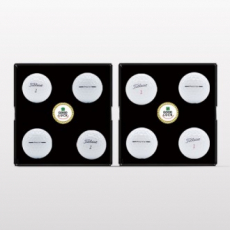 타이틀리스트 pro v1/v1x 4구 볼마커 골프공 선물세트