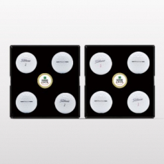 타이틀리스트 pro v1/v1x 4구 볼마커 골프공 선물세트