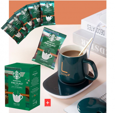 스타벅스 드립백 커피 5매+보온 컵 워머 선물세트 #3
