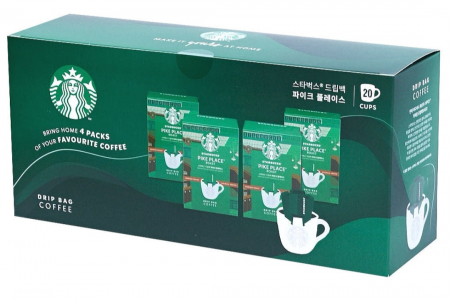 스타벅스 드립백 커피 20개 4팩 선물세트 #2