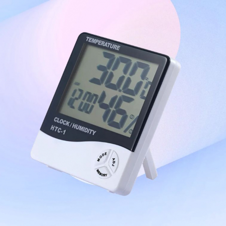 멀티 시계 5in1 5가지 기능 온도계  습도계  다용도 시계 #2