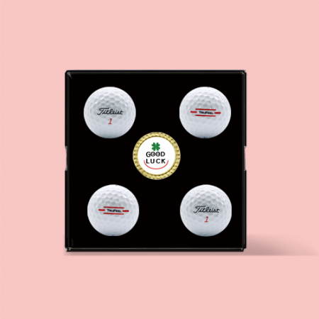 타이틀리스트 트루필 4구 볼마커 골프공 선물세트 #2