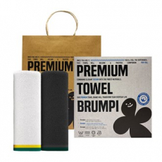 브룸피 프리미엄 뱀부 타올 40수 200g 2P 기프트세트