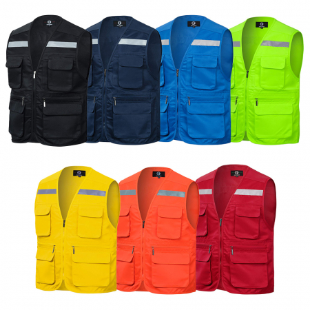 매직 트윌 고급형 안전 조끼 반사띠 DS 56 #3