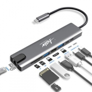 HDMI 8in1 포트 확장 C타입 멀티허브