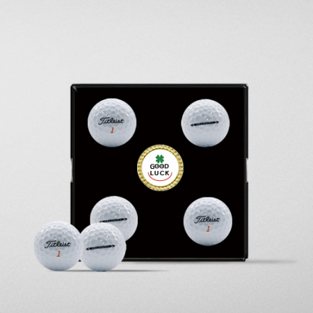 타이틀리스트 벨로시티 4구 볼마커 골프공 선물세트 #2