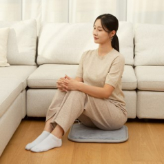 뉴에이커 극세사 벨로아 온열 전기방석 1인용