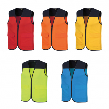 매직 배색 V넥 타스란 조끼 다용도 베스트 DV 330 #2