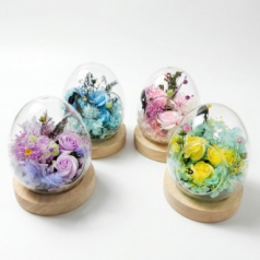 베라플리 볼 LED 프리저브드 플라워