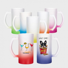 맞춤인쇄 480ml 그라데이션 맥주잔