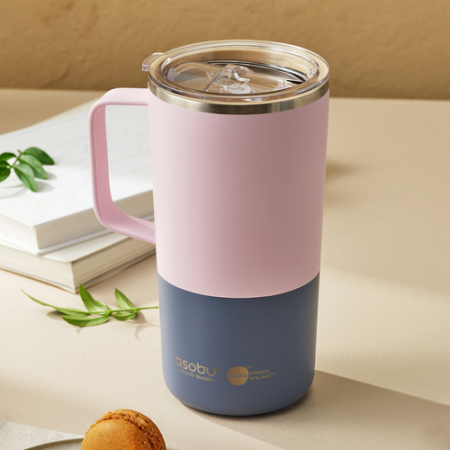 아소부 세라믹 진공 타워머그 파스텔 600ml #7