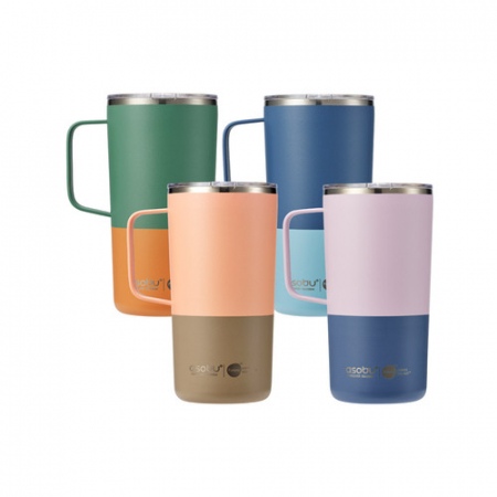 아소부 세라믹 진공 타워머그 파스텔 600ml #2