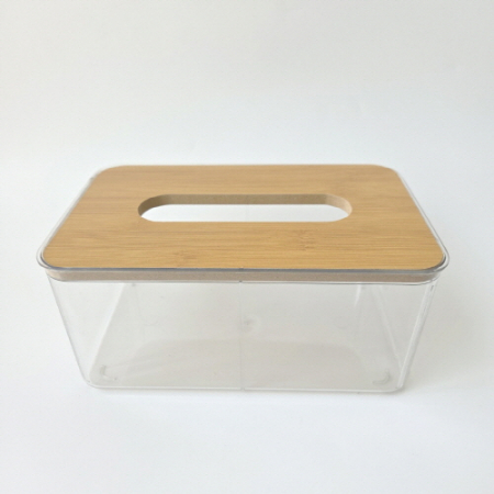 투명 사각 휴지 케이스 티슈 커버 #2