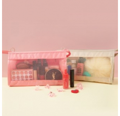 단순 여행용 메쉬 파우치 다용도 워시백