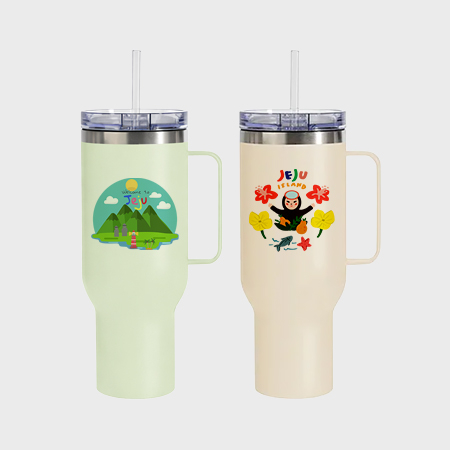 풀아르덴기프트 컬러인쇄 1200ml 스테인리스 컬러 텀블러 #2