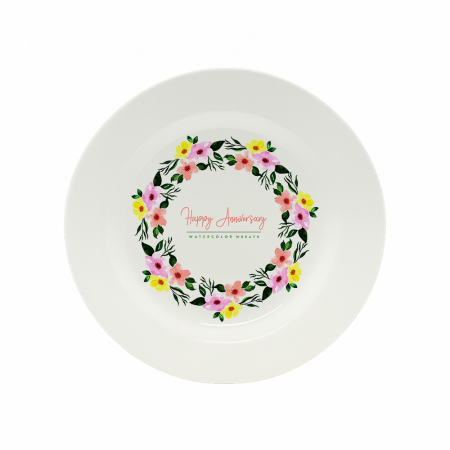 아르덴기프트 맞춤인쇄 클래식 화이트 접시 #3