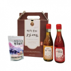 만능 조리 참고소한기름+고추맛기름+핑크솔트