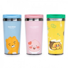 카카오 리틀프렌즈 그래픽 스텐텀블러 400ml [J1]