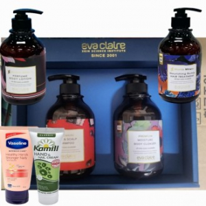 골프명품 선물세트 500ml 2종택일 (헤어삼푸 린스 바디워시 바디로션)+바세린 로션 or  카밀 핸드크림