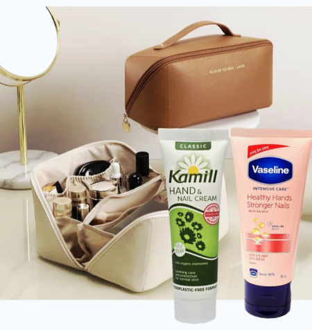 바세린 로션 or  카밀 핸드크림+ 멀티 파우치 선물세트 #2