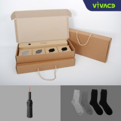 비바체 엘레바도 3단 우양산 X 국내산 고급 골지양말 4개입 남성용 여성용 선택가능