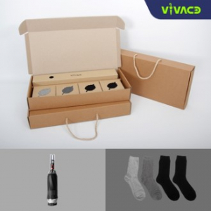 비바체 쿠에르다 3단 우양산 X 국내산 고급 골지양말 4개입 남성용 여성용 선택가능