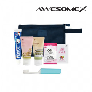 어썸엑스 프리미엄 여행용 매쉬 파우치 어메니티 세트 530호