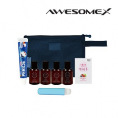 어썸엑스 프리미엄 여행용 매쉬 파우치 어메니티 세트 N402호