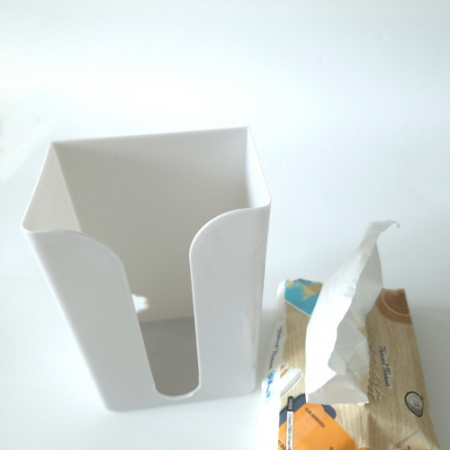 부착형 티슈 케이스 그레이 #3