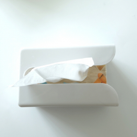 부착형 티슈 케이스 그레이 #2