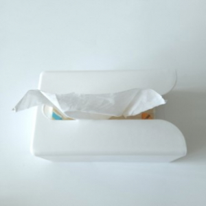 부착형 티슈 케이스 화이트