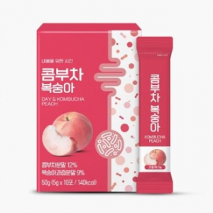 콤부차 복숭아맛 5g 10개입 1박스