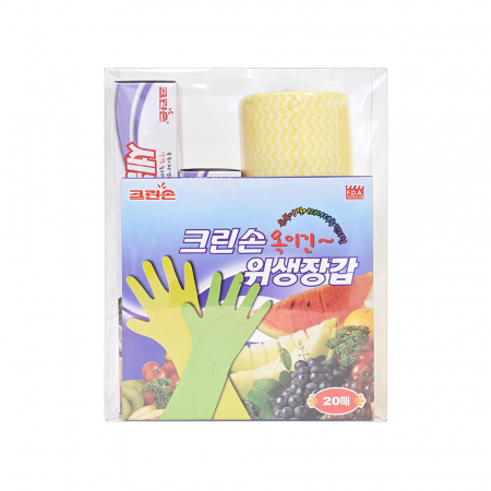 주방 위생용품 세트 행주+지퍼백+장갑 #3