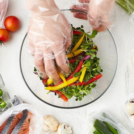 주방 위생용품 세트 행주+지퍼백+장갑 #5