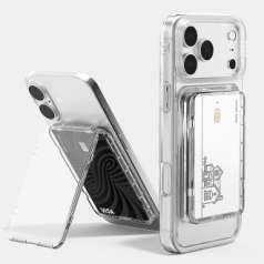 판촉용 스탠드 마그네틱 투카드 포켓 케이스 CA