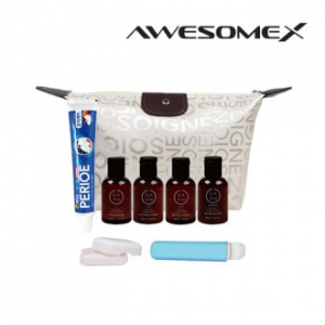 어썸엑스 프리미엄 여행용 바닐라파우치 어메니티 세트402호