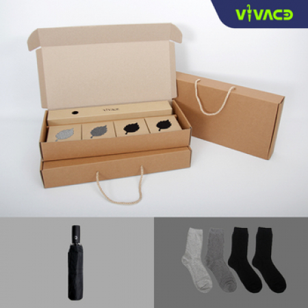 비바체 사보르 3단 우양산 X 국내산 고급 골지양말 4개입 남성용 여성용 선택가능 #2