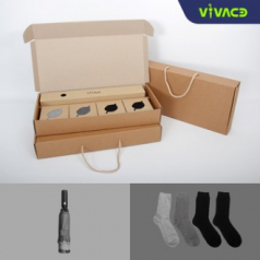 비바체 아트라스 3단 우양산 X 국내산 고급 골지양말 4개입 남성용 여성용 선택가능