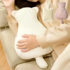 W028 포근냥 보온 온수팩 물주머니 대용량 찜질팩 온열 주머니 인쇄 행사 답례품