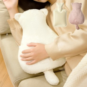 W028 포근냥 보온 온수팩 물주머니 대용량 찜질팩 온열 주머니 인쇄 행사 답례품