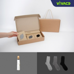 비바체 아모르 3단 우양산 X 국내산 고급 골지양말 3개입 남성용 여성용 선택가능