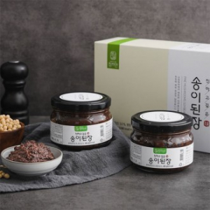[26년 풍성한명절][참자연] 자연송이 된장(유리병) 400g×2입(과세)