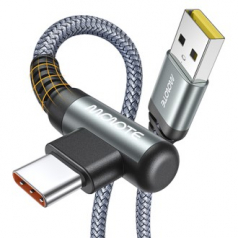 모노트 C to A 60W L자형 고속 충전 케이블