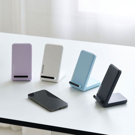 모노트 15W 고속 무선충전기 거치대 QWC101 아이폰 갤럭시 S24 울트라 호환 #4