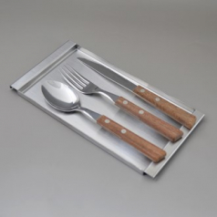 스텐 실버 조리도구받침대 쟁반 트레이 국자거치대