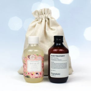 부케가르니 샴푸 100ml + 나드 트리트먼트 100ml + 에코파우치