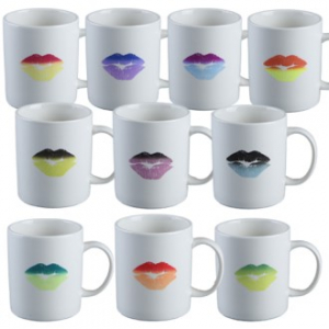 직선백자13온스 변색실크머그